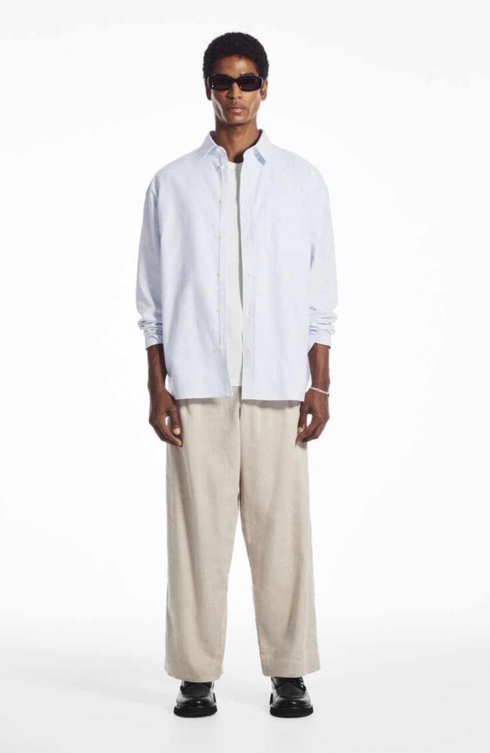 코스 린넨 밴딩 트라우저 상품이미지1