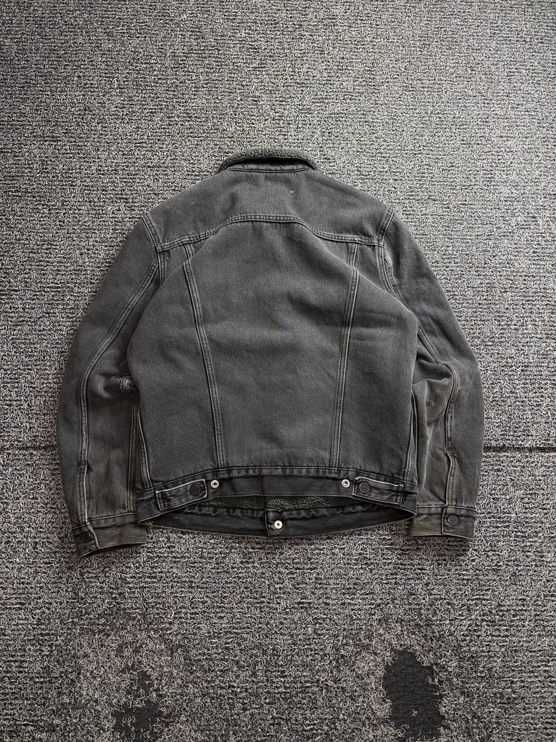 리바이스 워싱블랙 쉐르파 트러커 워크 자켓 3242 상품이미지6