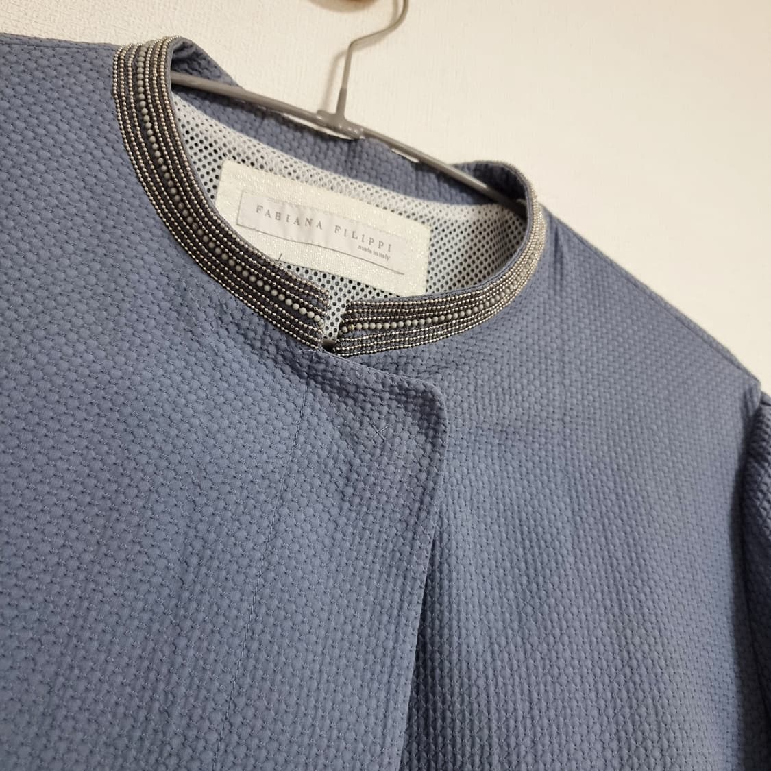 파비아나 필리피 텍스쳐드 자켓 (55-날씬66/표기42) 상태최상 상품이미지3