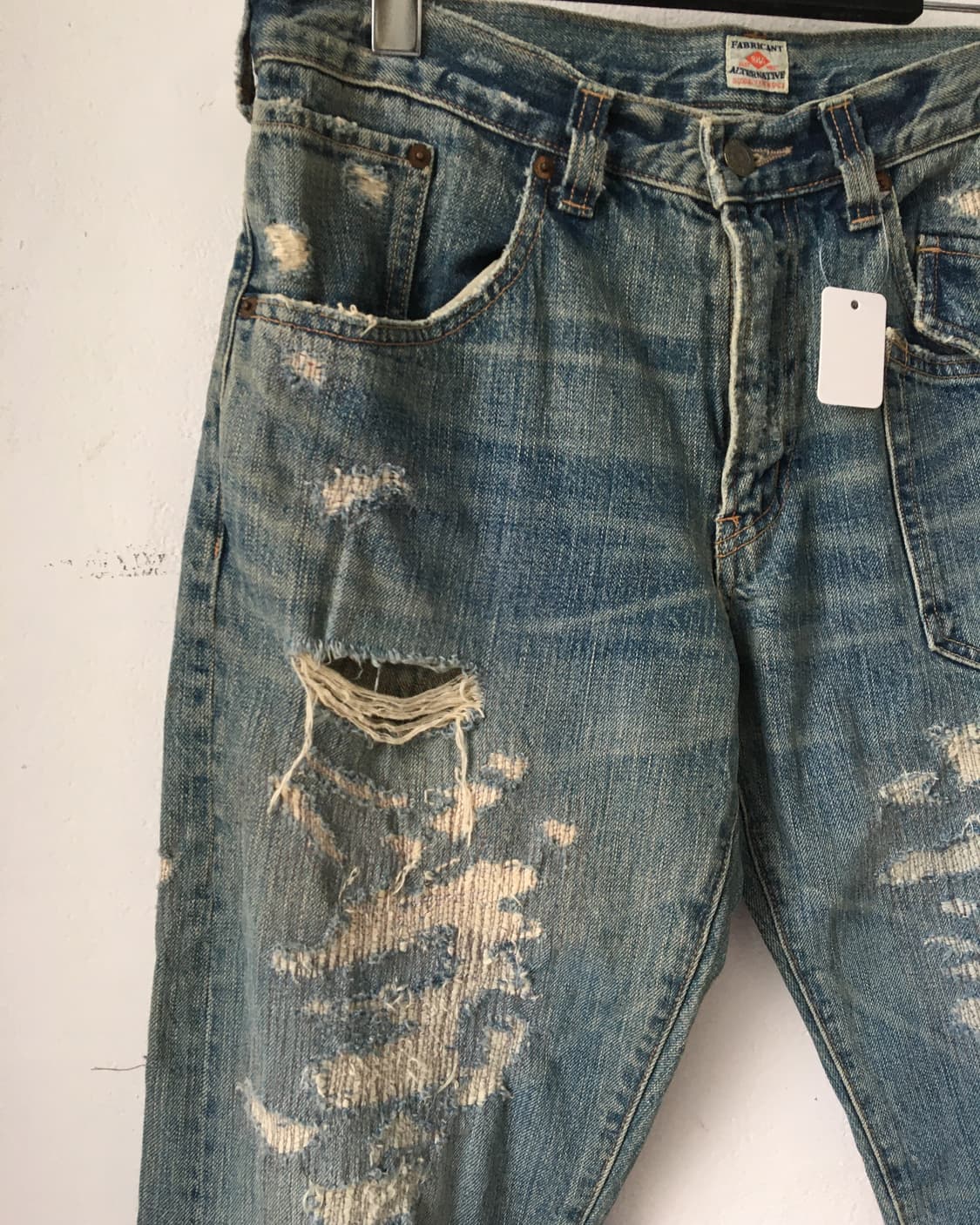 Damage point denim pants 상품이미지5