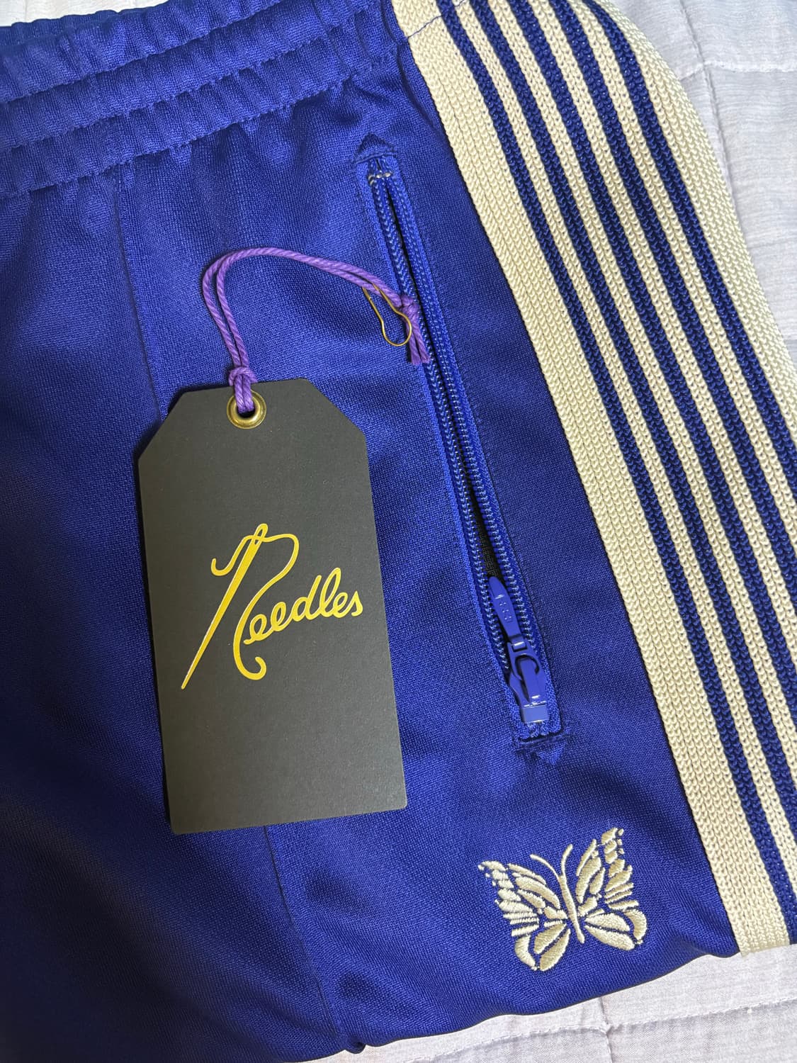 니들스 트랙 팬츠 폴리 스무스 로얄 M 상품이미지2