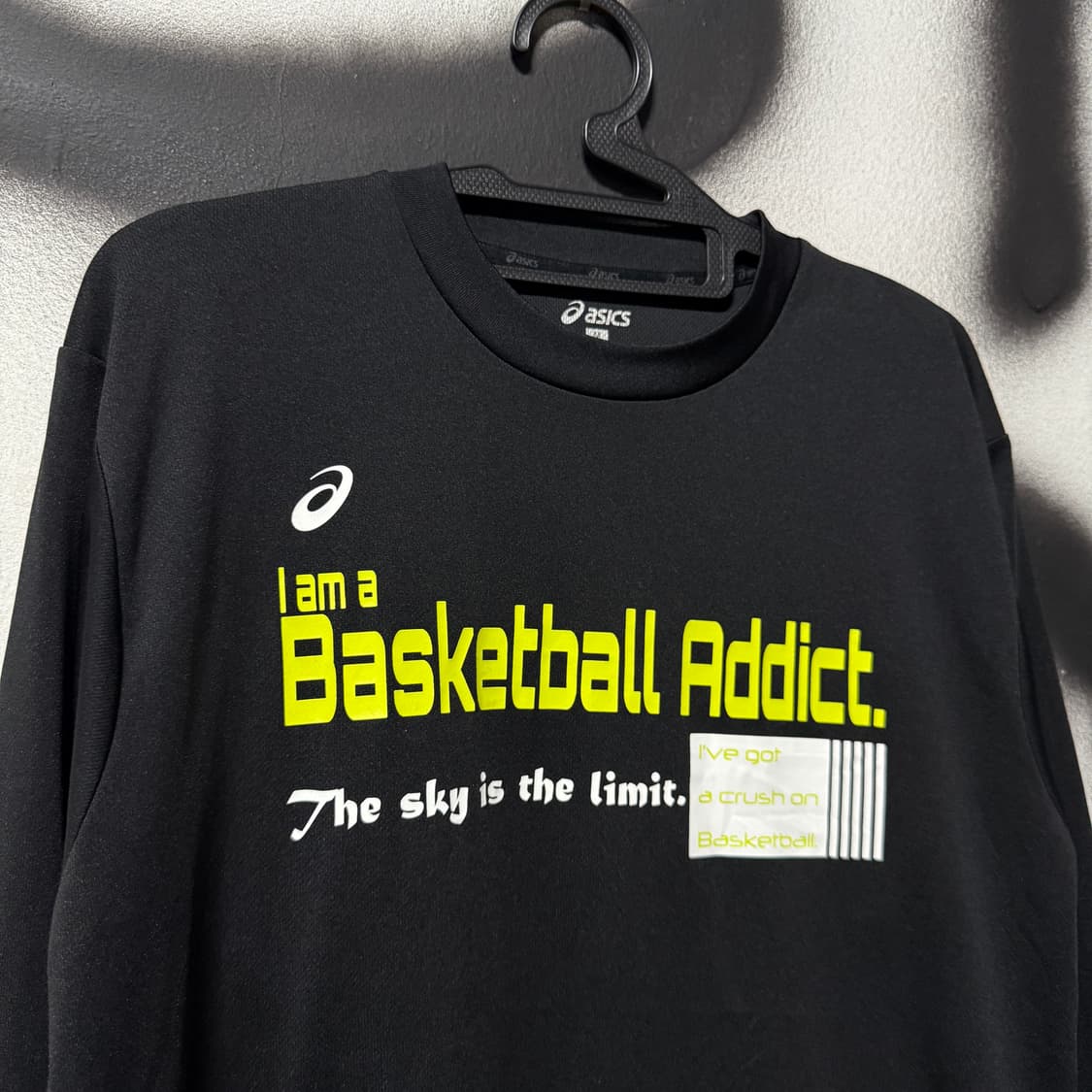 아식스 빅 프린팅 바스켓볼 매쉬 긴팔 져지 티셔츠 상품이미지3