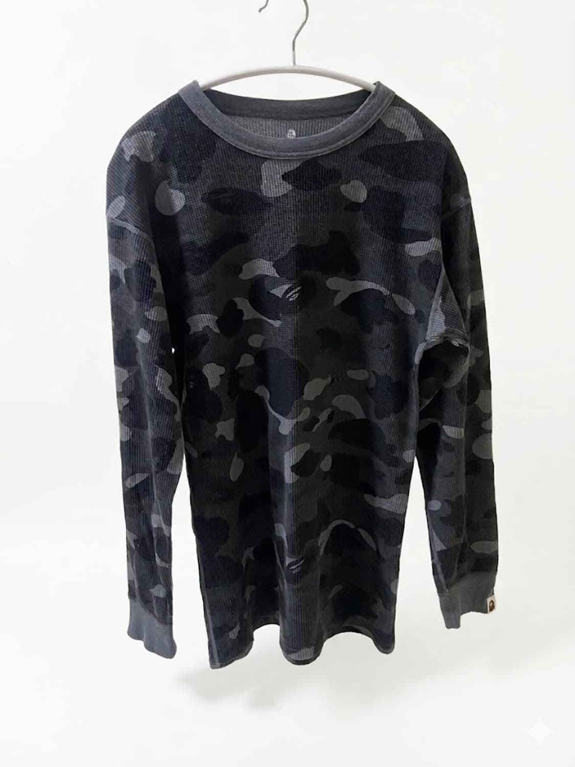 🦍베이프 카모 와플 롱슬리브🦍 상품이미지1