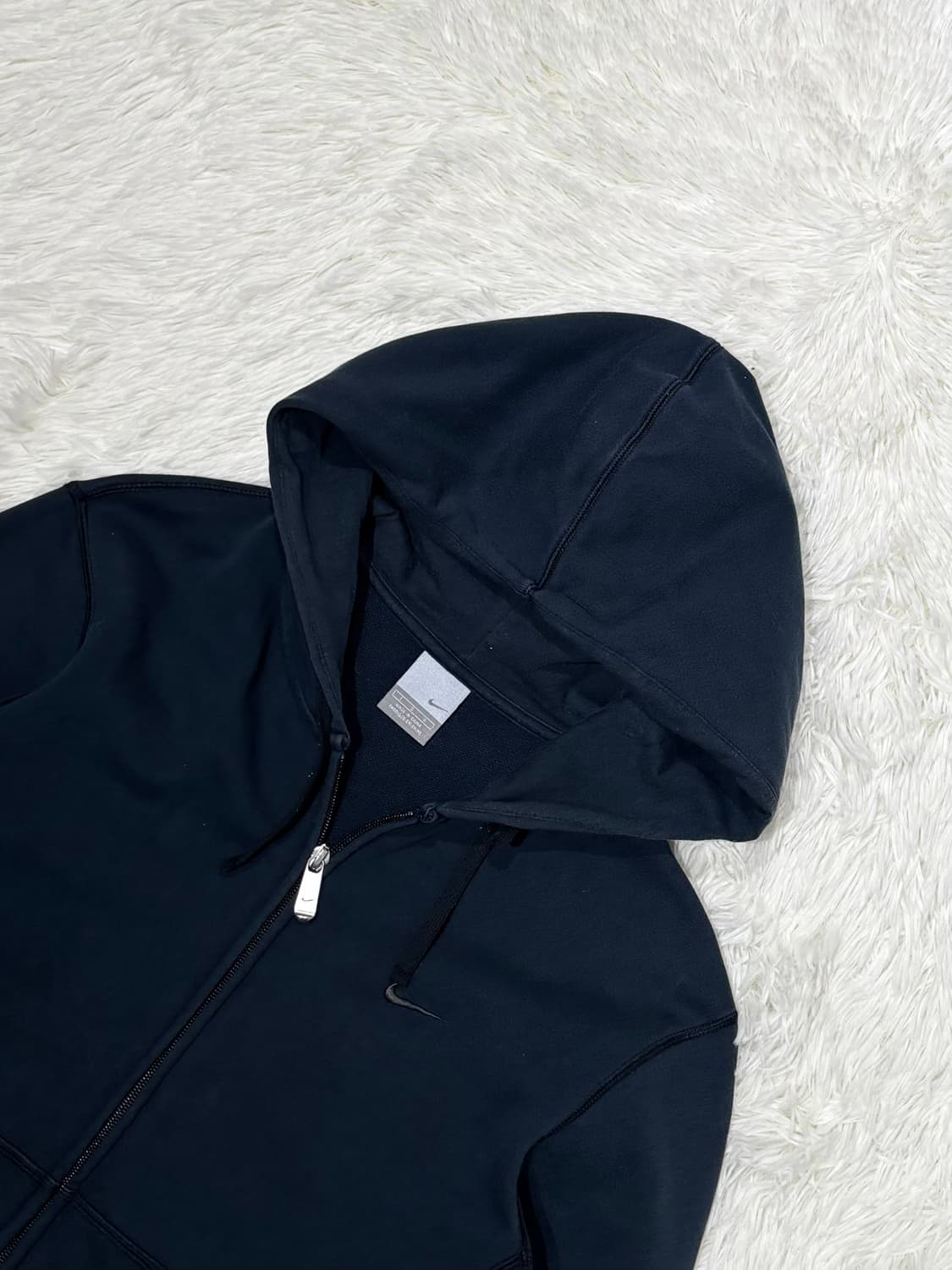 나이키 00‘s 블랙 스우시 후드집업 상품이미지4