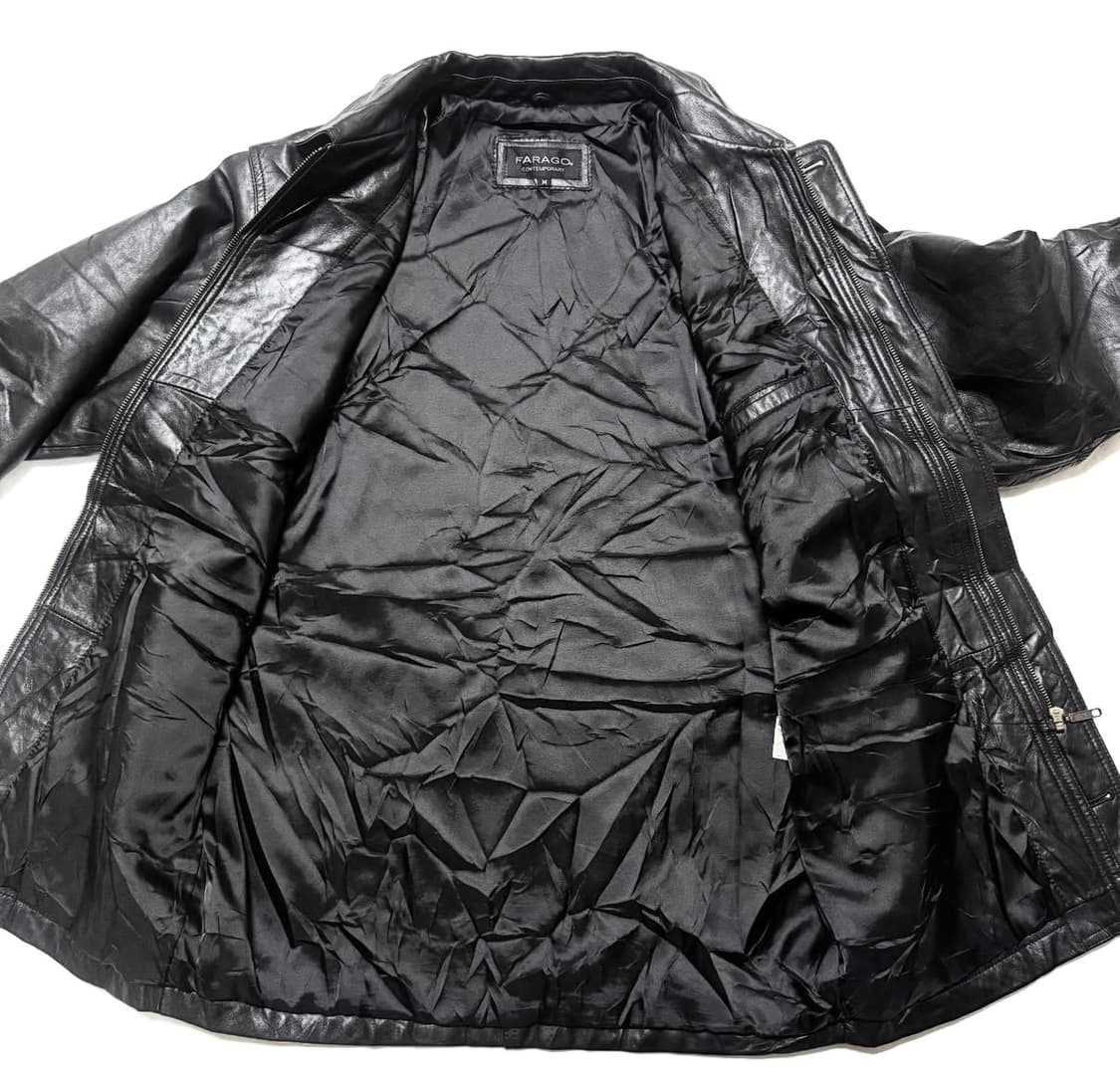Farago - 레더 코트 상품이미지3