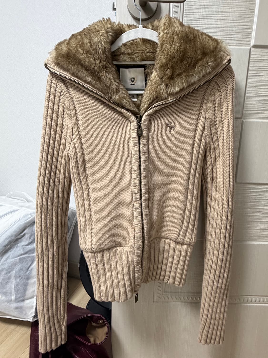 아베크롬비 울프죠 니트 집업 M 상품이미지1