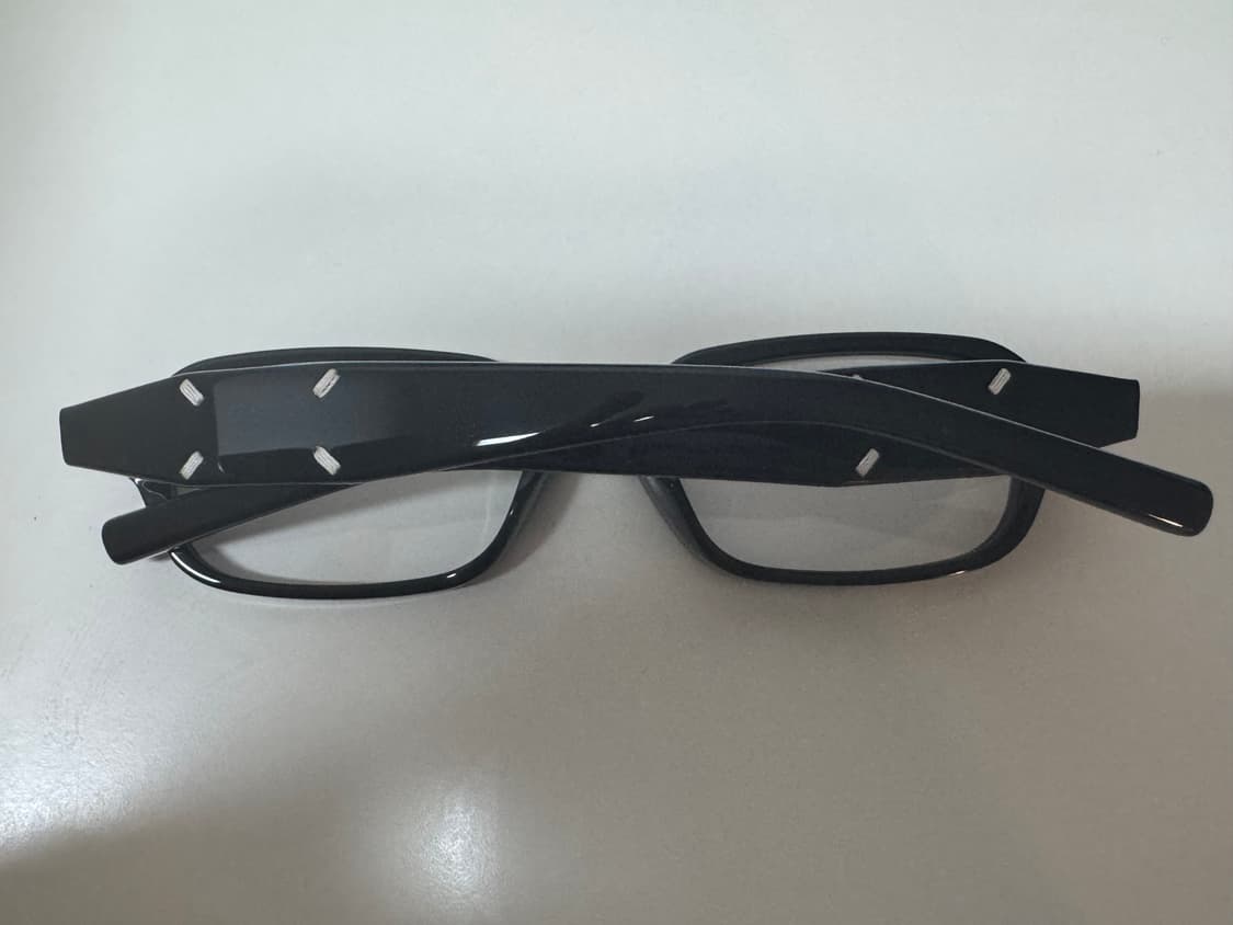 젠틀몬스터 메종 마르지엘라 MM210 블랙 클리어 젠몬 안경 상품이미지6