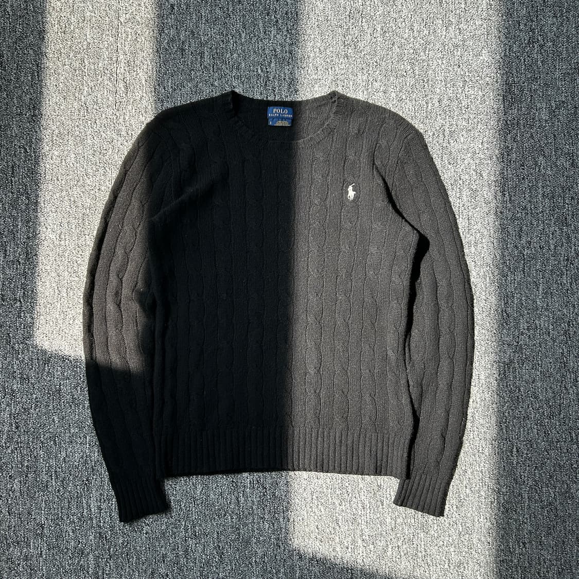 폴로 랄프로렌 울 캐시미어 케이블 니트  상품이미지1