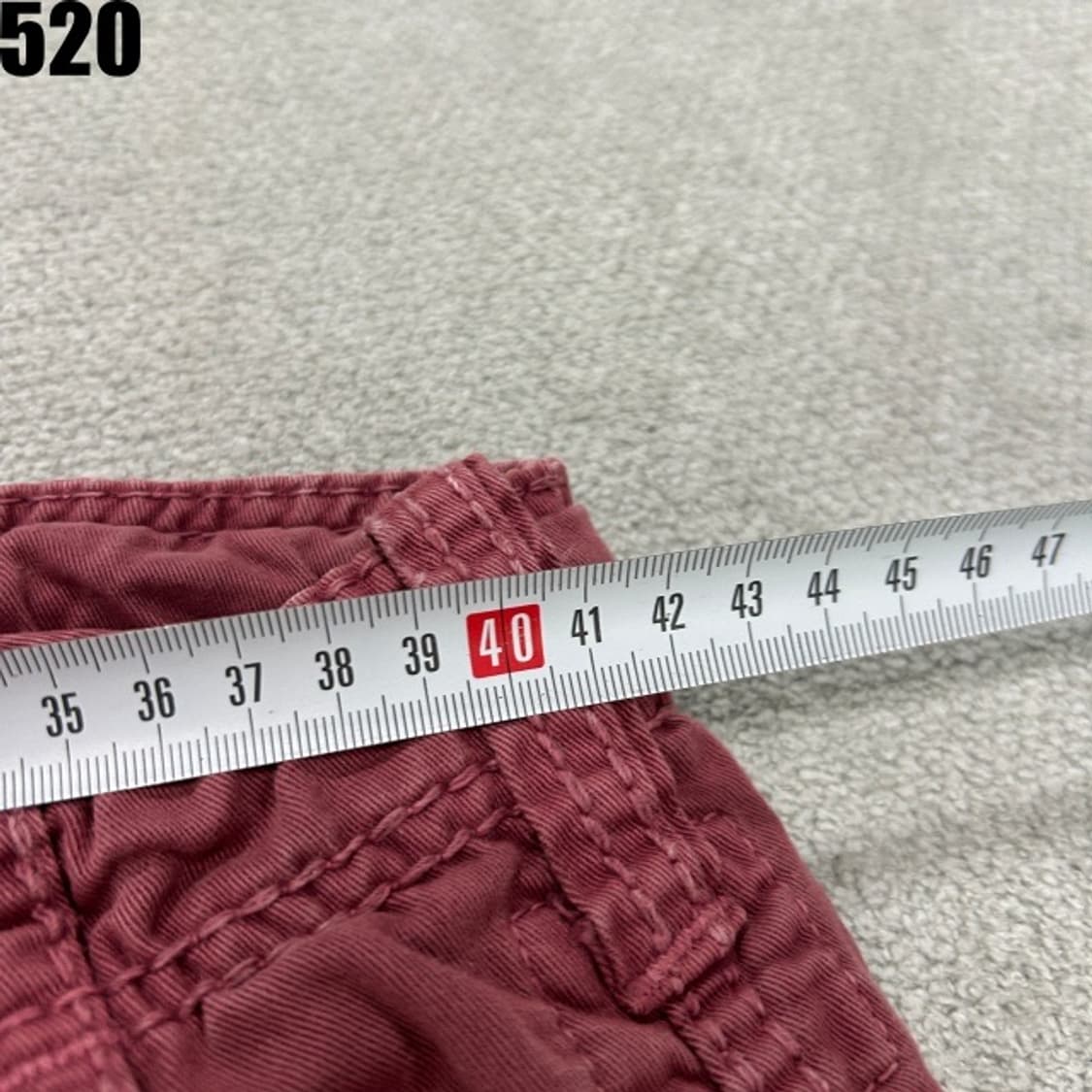 트루릴리젼 레드 반바지  상품이미지5