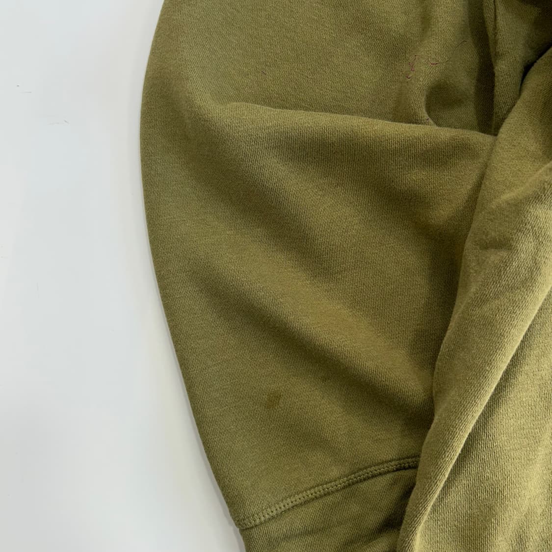 Adidas 빅 삼각로고 올리브 후드티 상품이미지6