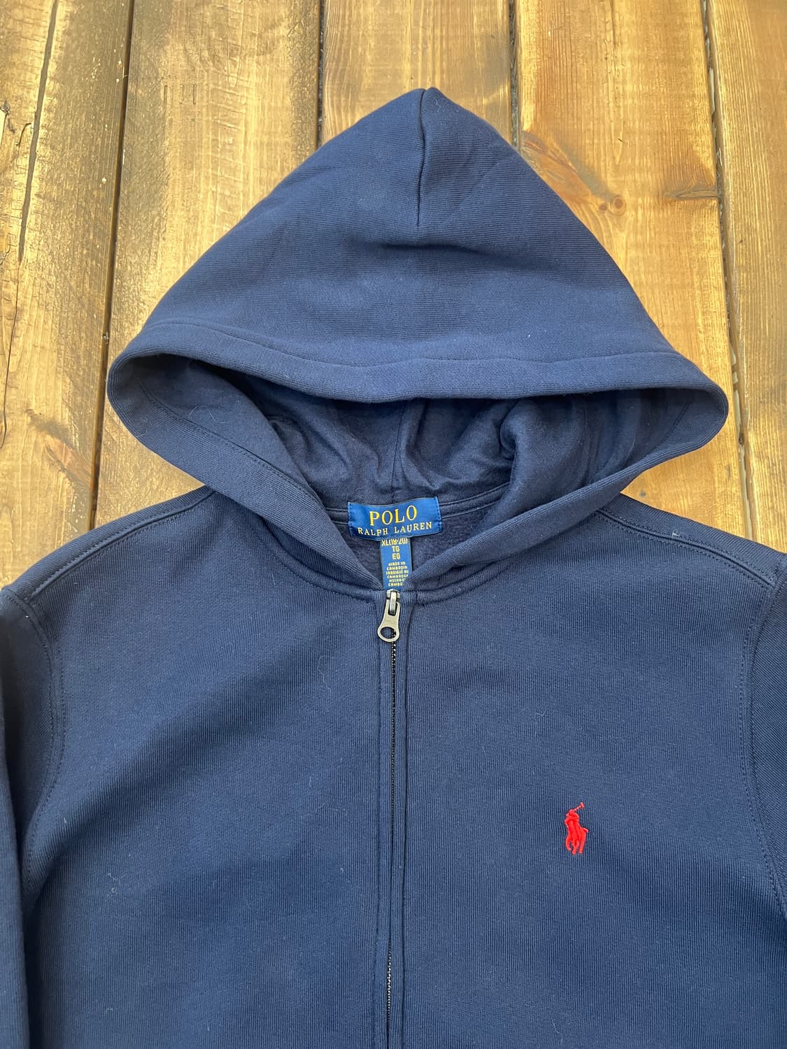 폴로 네이비 후드집업  상품이미지7