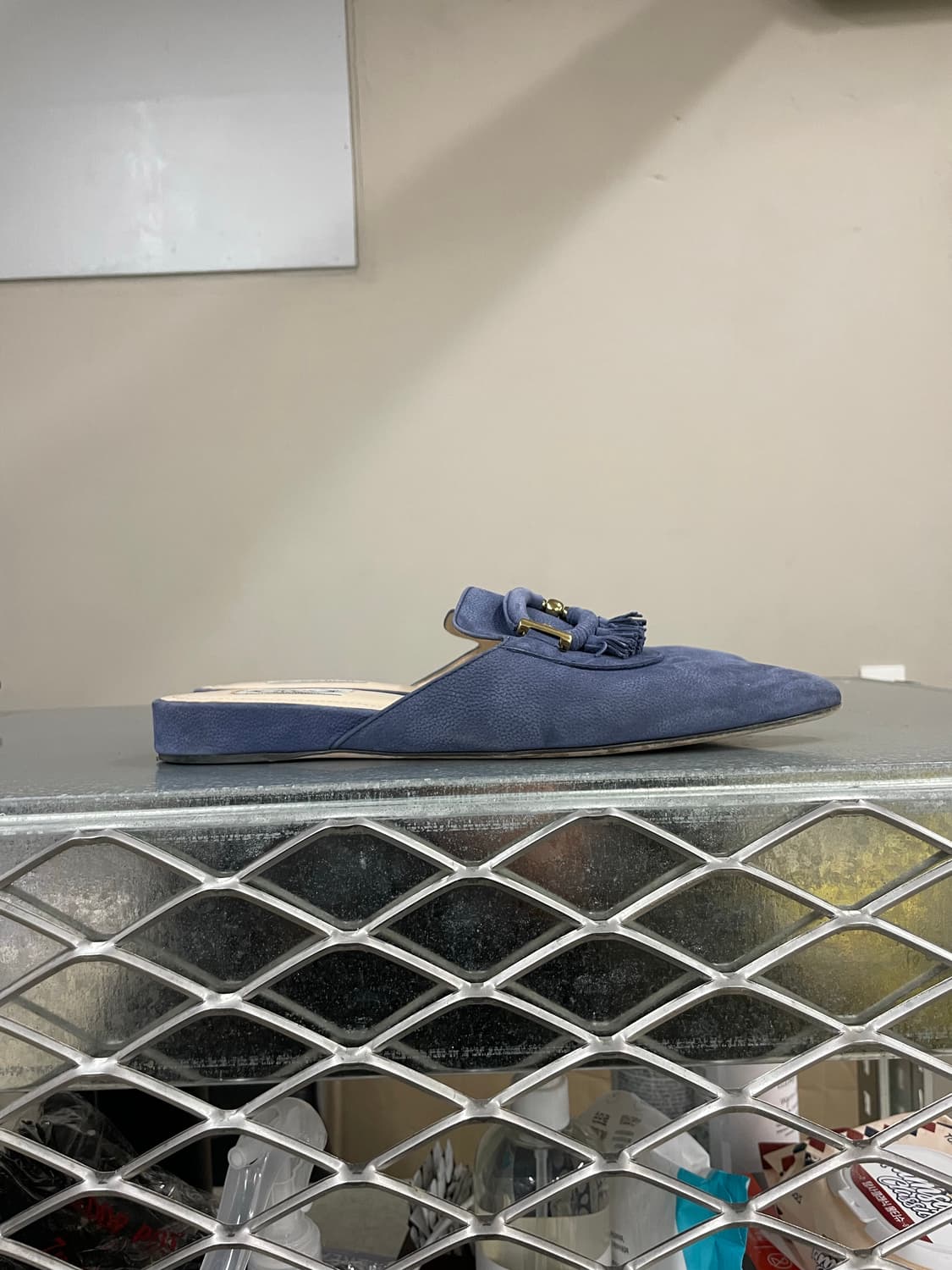 토즈 더블 T 태슬 스웨이드 뮬 EU39 (gr-3748) 상품이미지4