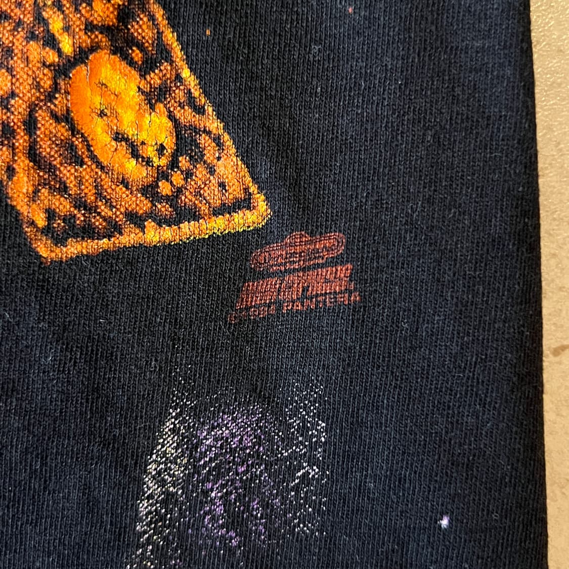 빈티지 90s Pantera 올오버프린트 티셔츠 상품이미지4