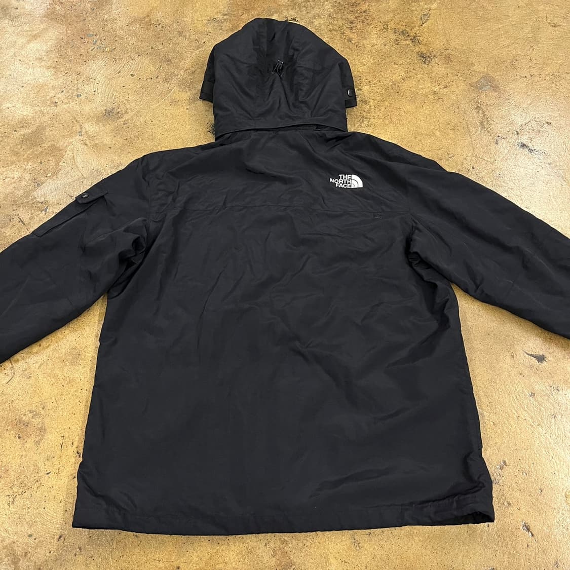 [정품/XL] 노스페이스 블랙 후드 자켓 b17 상품이미지4