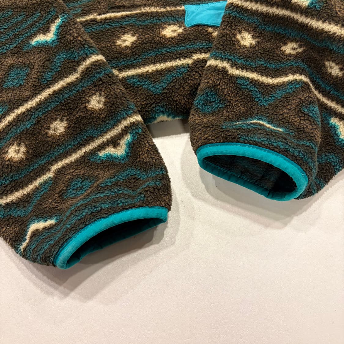 [M] 12FW 파타고니아 신칠라 빈티지 패턴 플리스 후리스 B794 상품이미지9