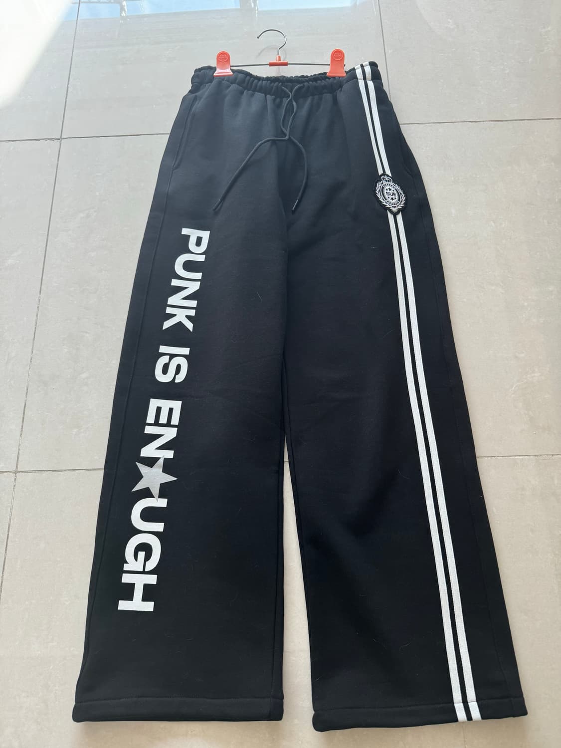 셋업이엑스이 와펜 셔츠 팬츠세트(블랙) 상품이미지4