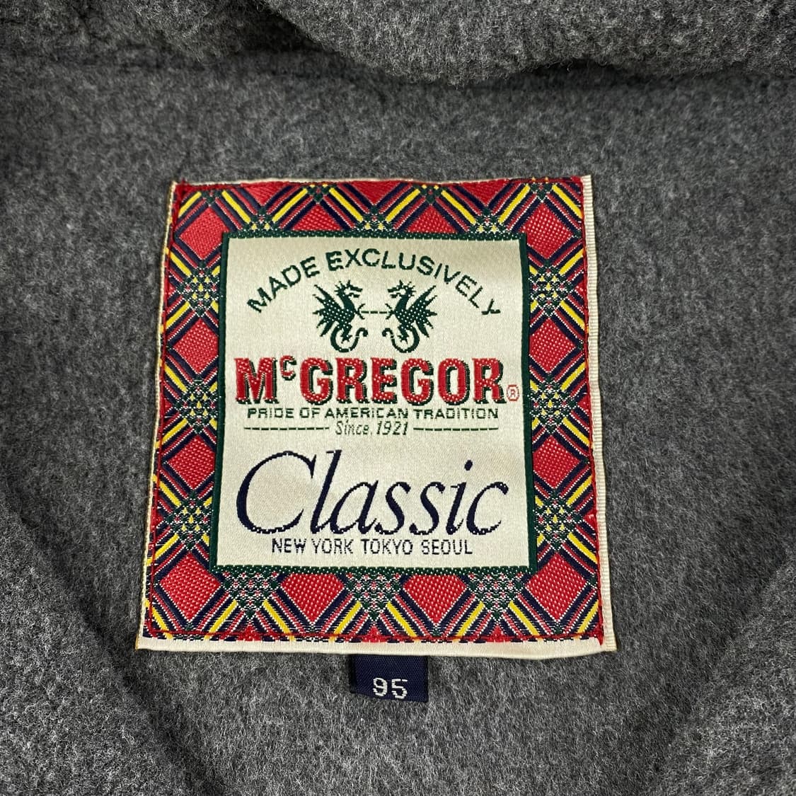 90s USA 맥그리거 누빔 버튼 아노락 점퍼 (100) 상품이미지7