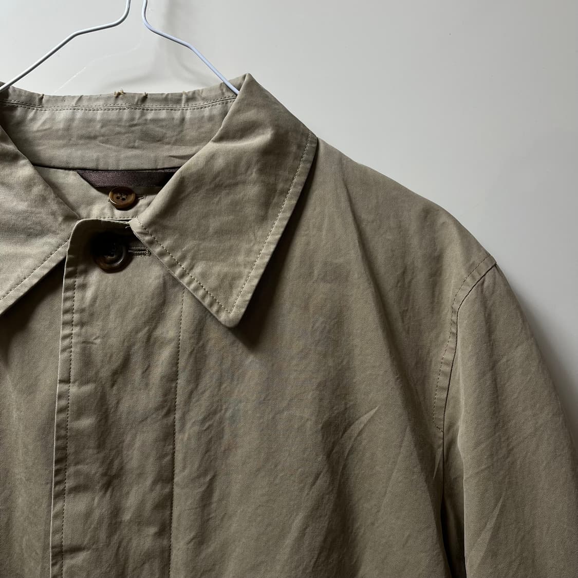 폴스미스 클래식 안감 내피 울 싱글 트렌치코트 M/95 상품이미지2