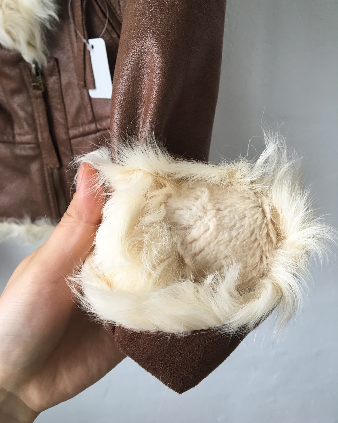 Lamb fur layered mustang 상품이미지4