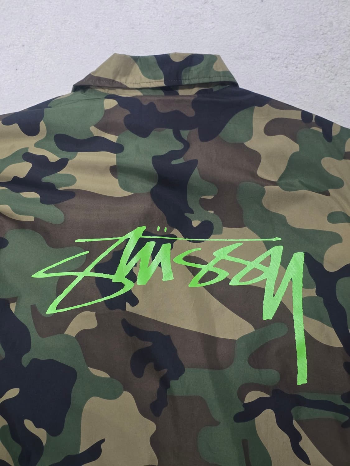 스투시 카모플라쥬 코치 자켓 100사이즈 상품이미지4