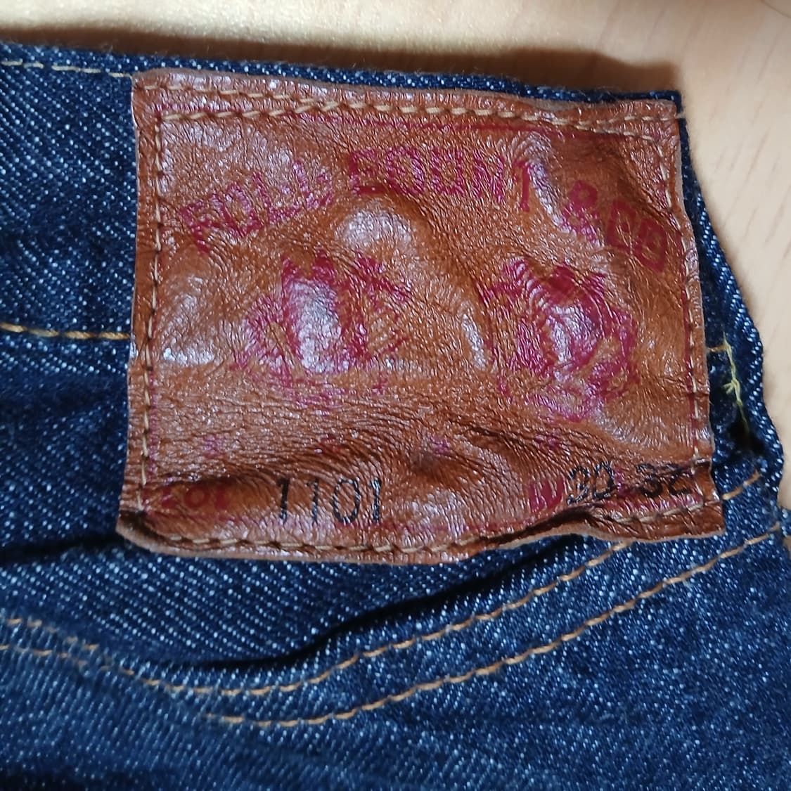 풀카운트1101w 30사이즈 상품이미지3