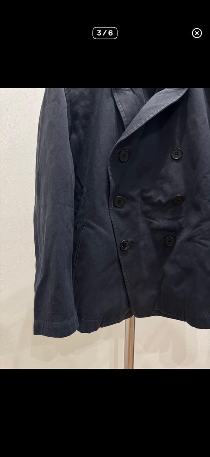 요지야마모토 90s 크롭 피코트 자켓 상품이미지2