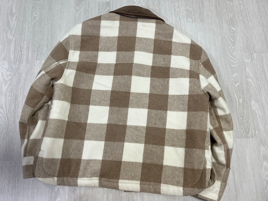 에디바우어 체크점퍼 M-L 상품이미지4