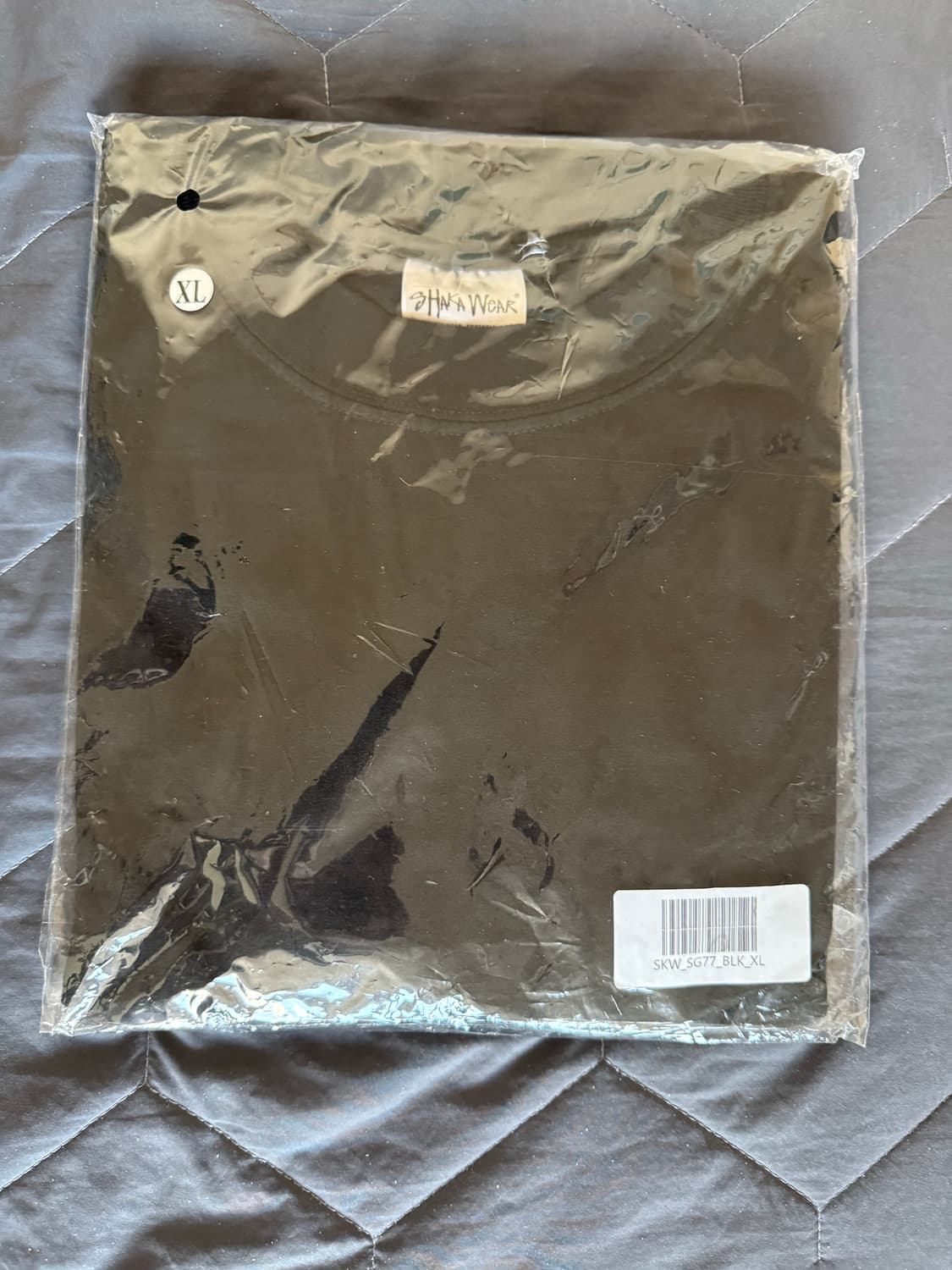 샤카웨어 7.5oz 가먼트다이 숏슬리브 블랙 XL 새상품 상품이미지1