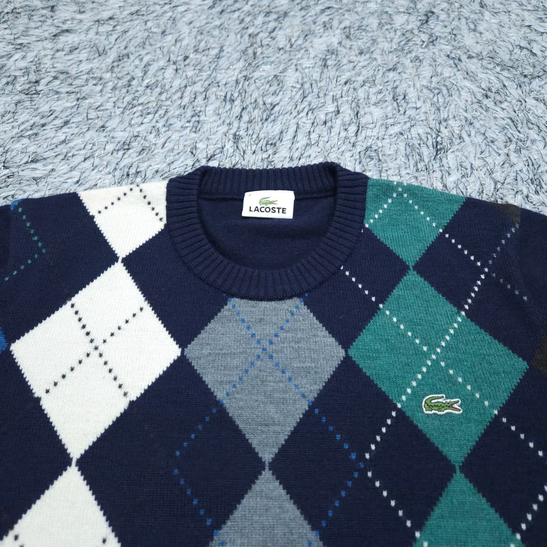 라코스테)95 남자 모직 라운드니트 / 왕눈이샵 상품이미지3