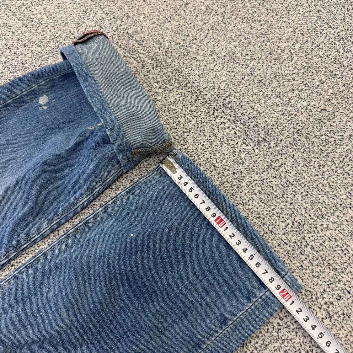 38/34 타미힐피거 워싱 데님팬츠 0127H2 상품이미지9