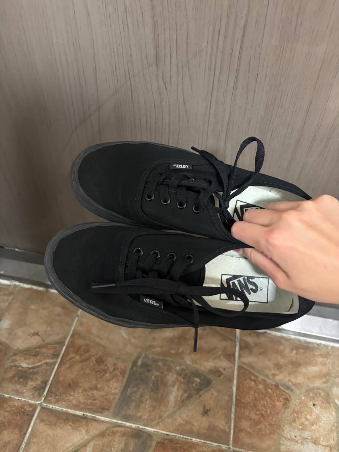 반스 어센틱 블랙 230 상품이미지2