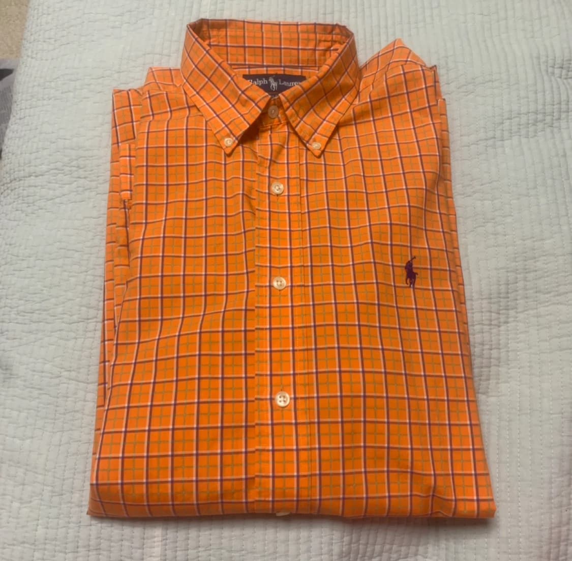 폴로 랄프로렌 체크 긴팔남방 115 빅사이즈 상품이미지1