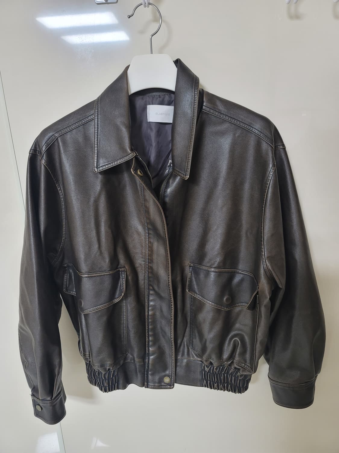 블루팝스 한국제작 a2 버핑가죽자켓 남성100정 상태굿 상품이미지1