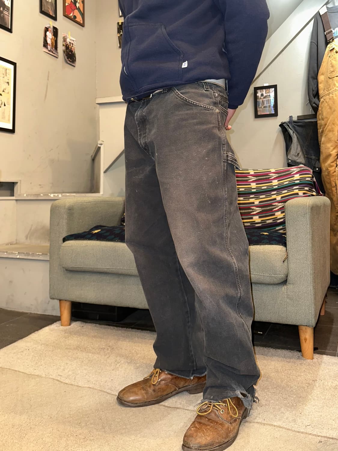 00’s Dickies canvas faded single knee  상품이미지2