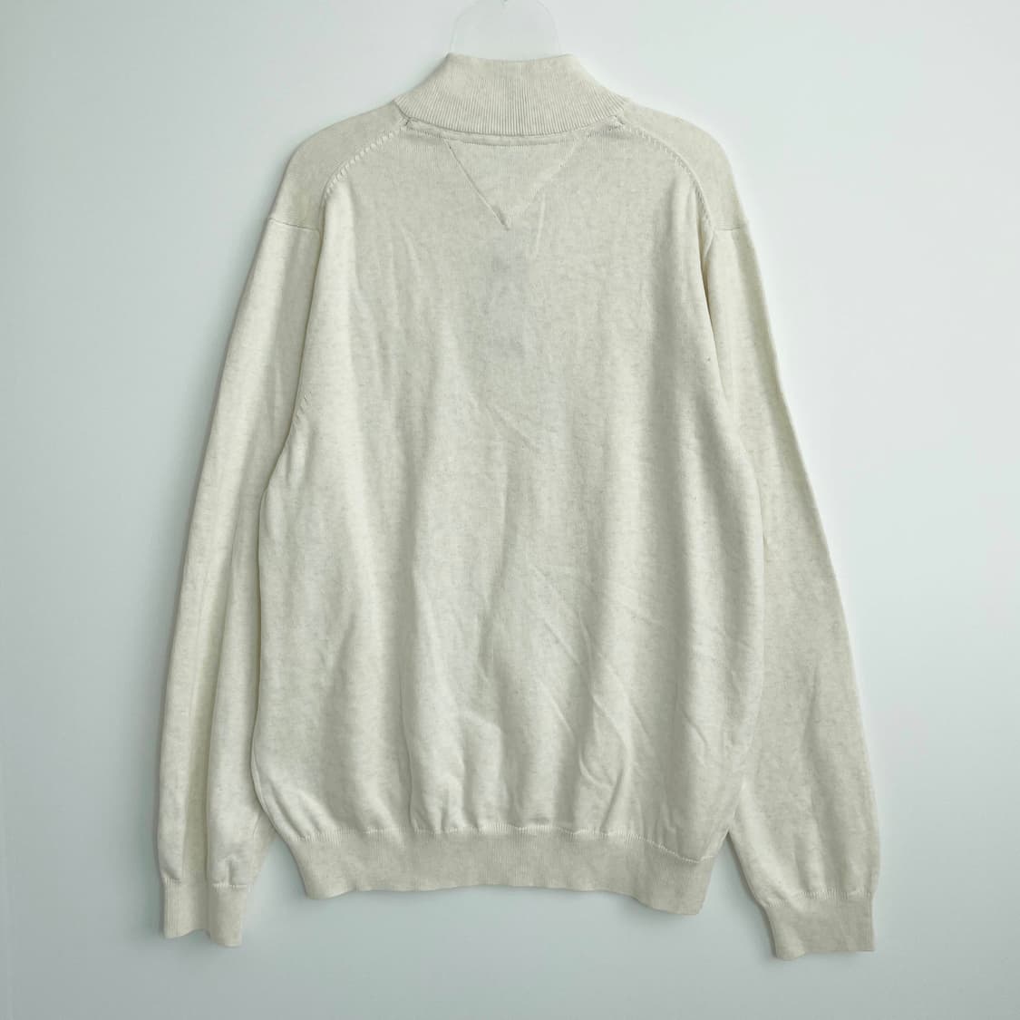 F2 타미힐피거  새상품 하프 집업 스웨터 XXL사이즈 상품이미지3