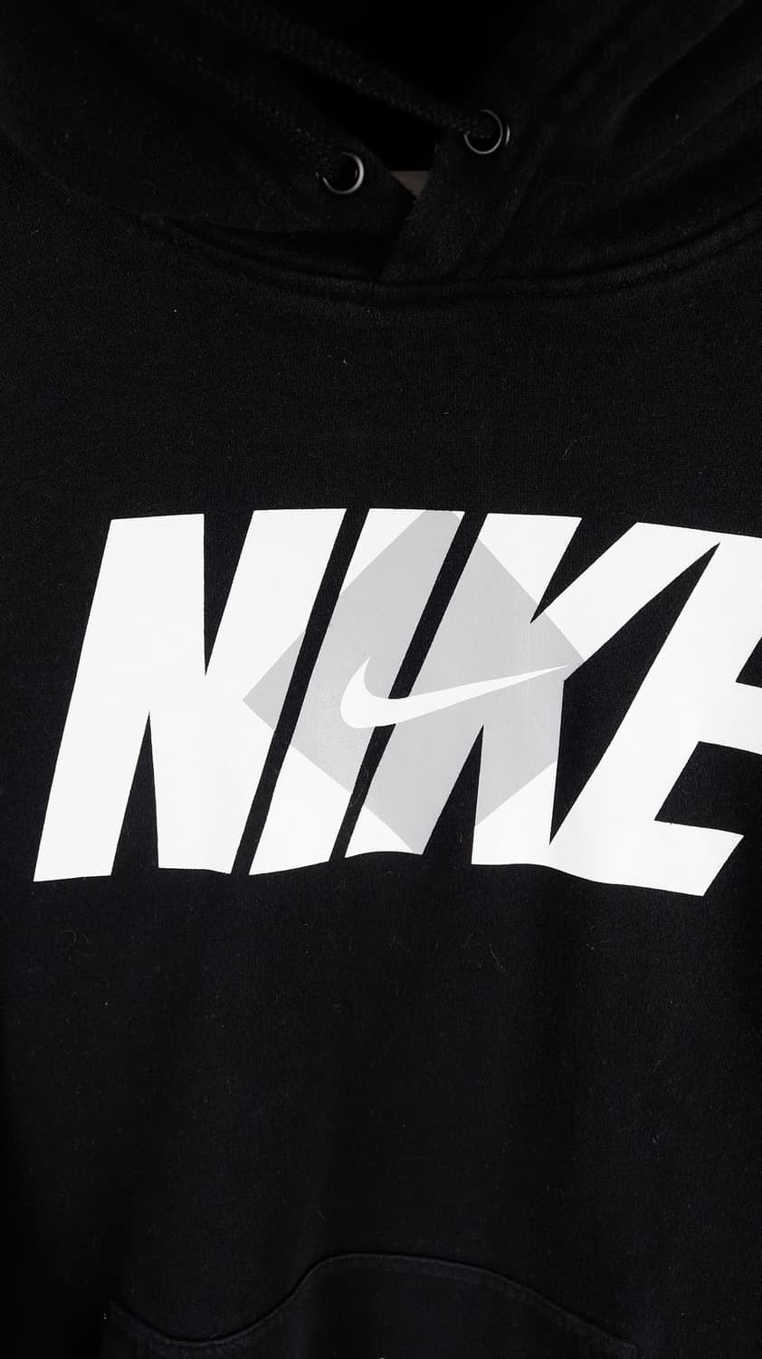 나이키 블랙 빅로고 후드 상품이미지3