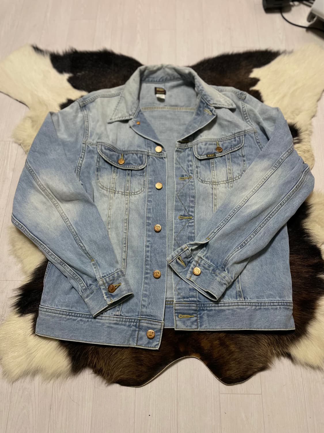 RRL 리랜드 데님 트러커 M size Lot271 상품이미지1