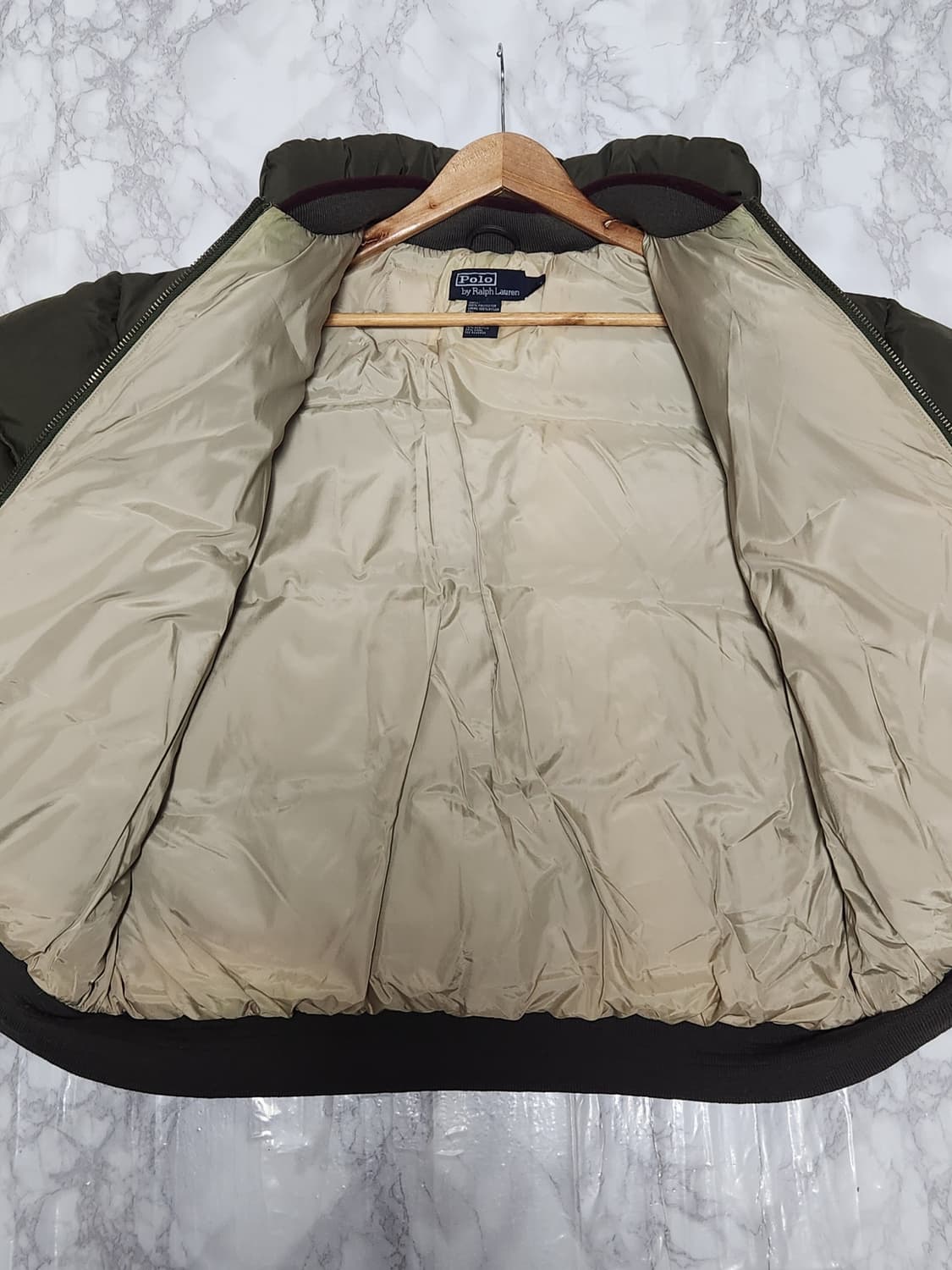 폴로 랄프로렌 카키 푸퍼 패딩 자켓 상품이미지7