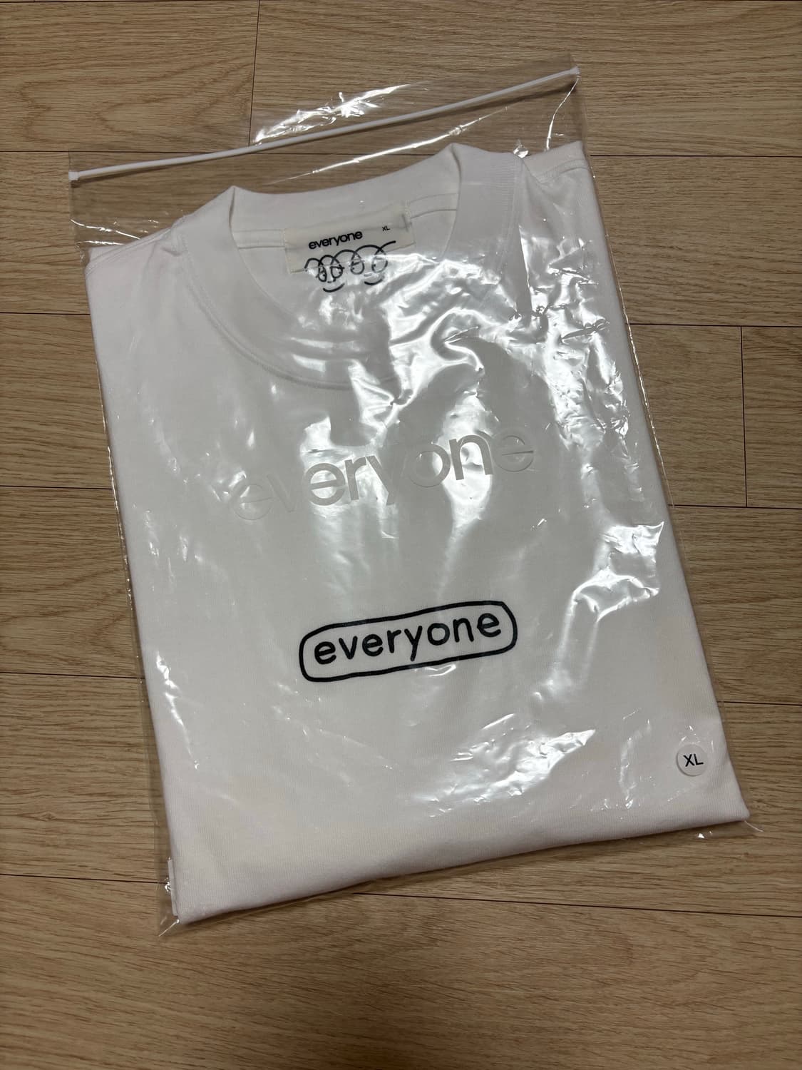 Everyone Tokyo j.30000 스케치 로고 티셔츠 XL 상품이미지5