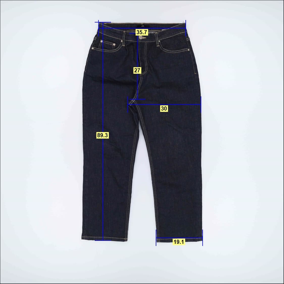 [L] 오르 여성 스트레이트 데님팬츠 1223H1 상품이미지7