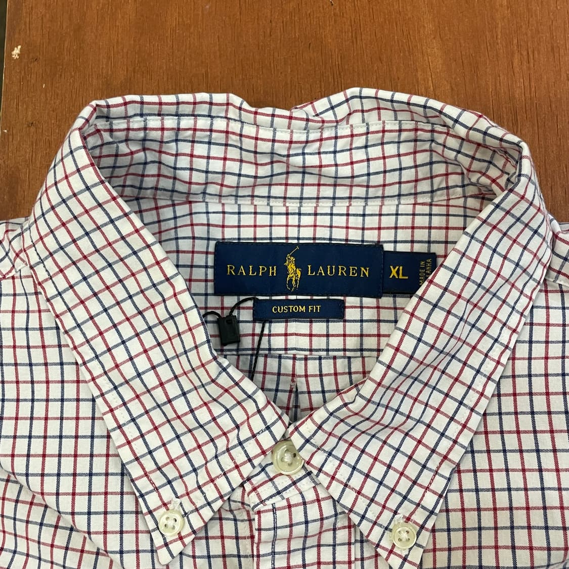 (XL) POLO 폴로 랄프로렌 체크 셔츠 커스텀핏 상품이미지8