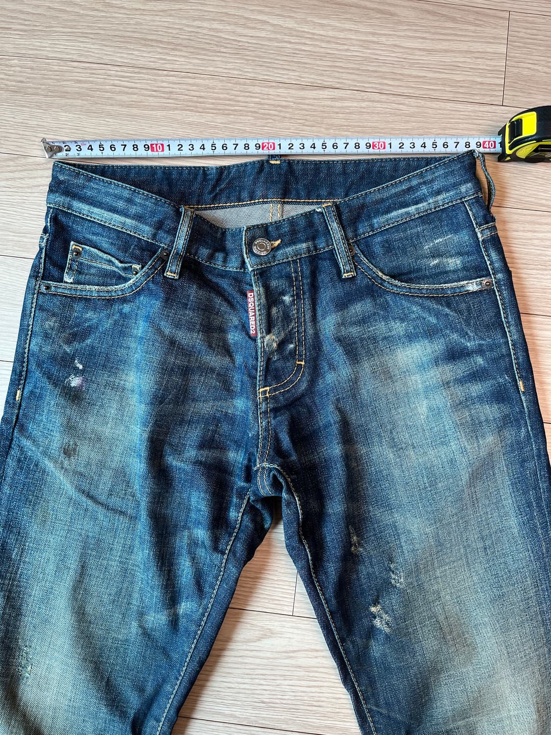 디스퀘어드2 데미지 워싱 청바지 44 정품 상품이미지7