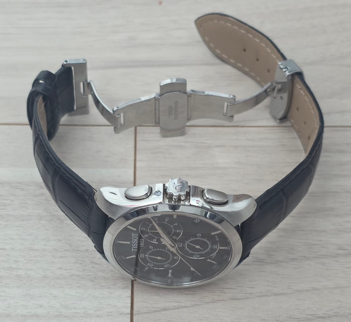 티쏘 (TISSOT) 꾸뜨리에 T035.617.11.051.00 크로노그 상품이미지3