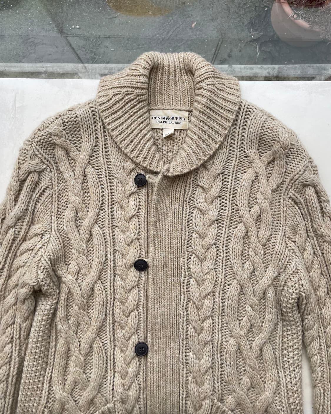 Denim & Supply Alpaca Shawl Cardigan S  상품이미지5