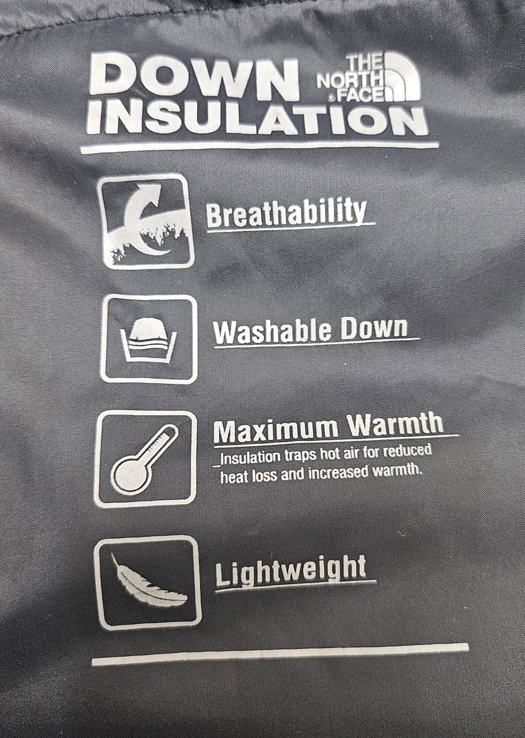 (90~95)S☆우주매물☆노스페이스 화이트라벨익스플로링[블랙]덕다운롱패딩 상품이미지5