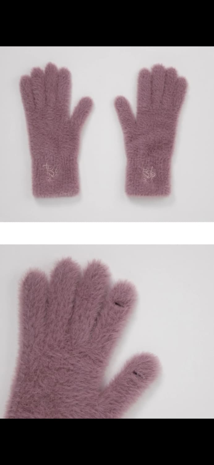 [새상품] 레더리 퍼 장갑 상품이미지2