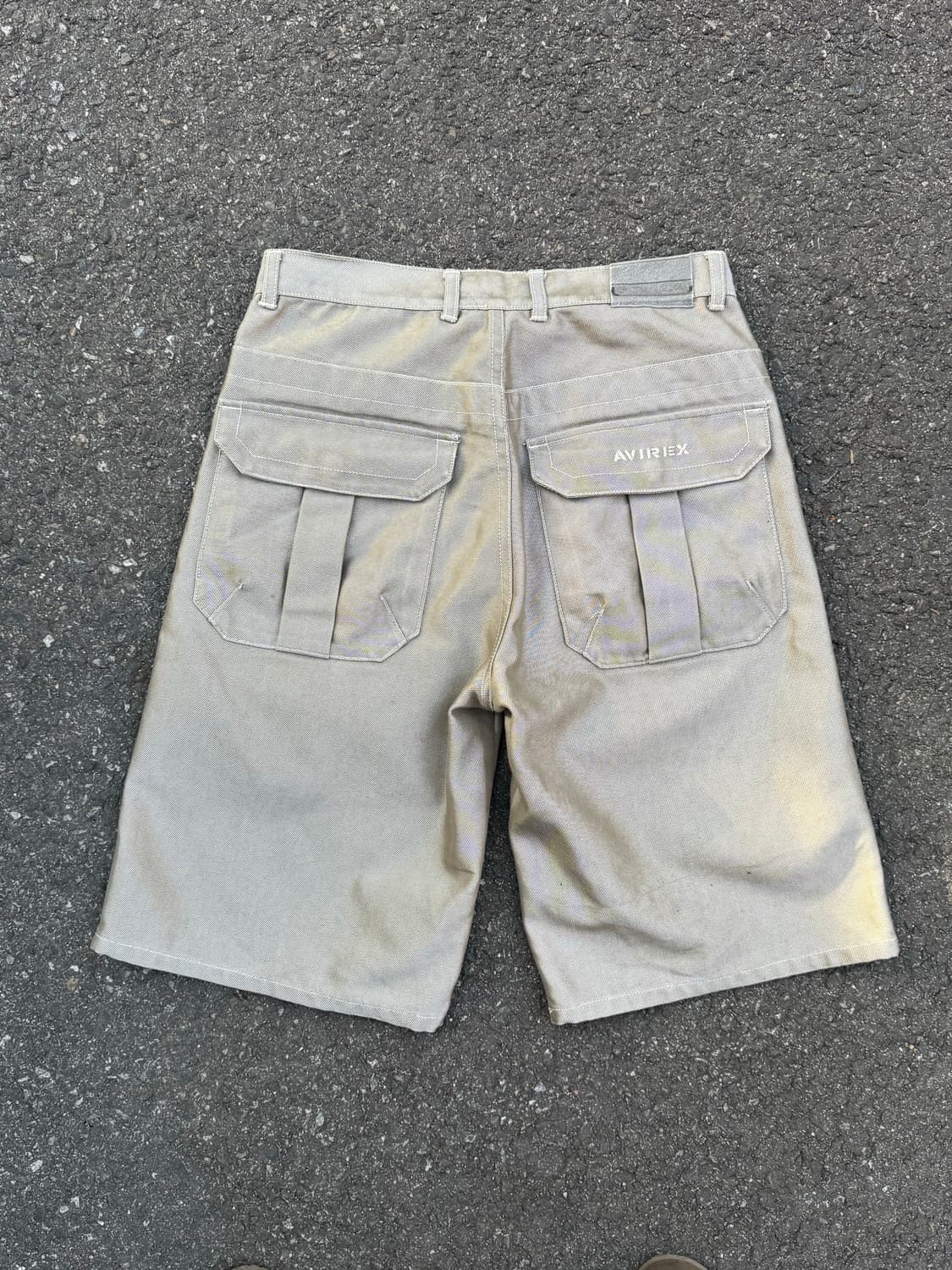 아비렉스 데님 시스템 하프팬츠 상품이미지2