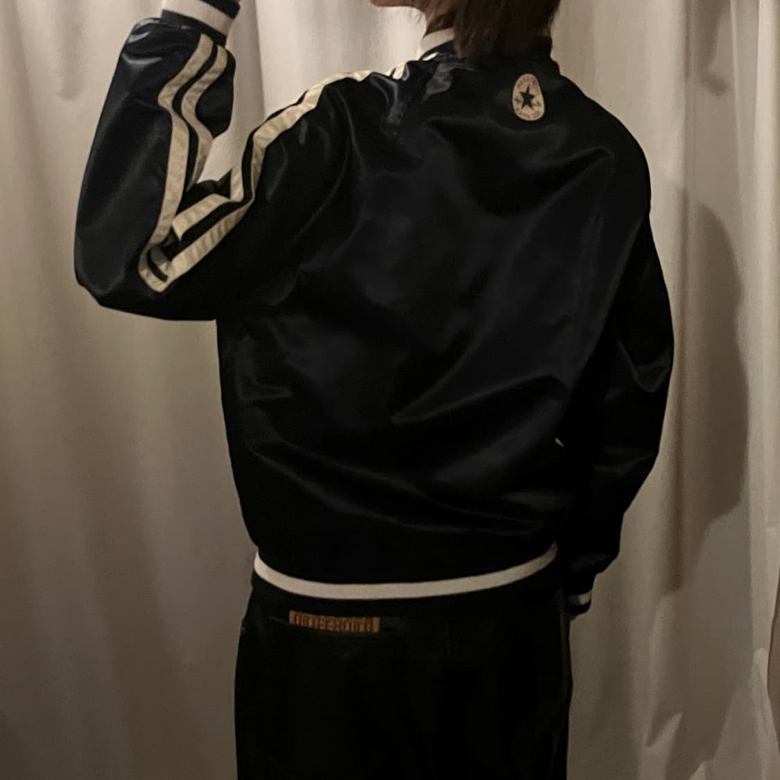 컨버스 스타디움 자켓 네이비 상품이미지3