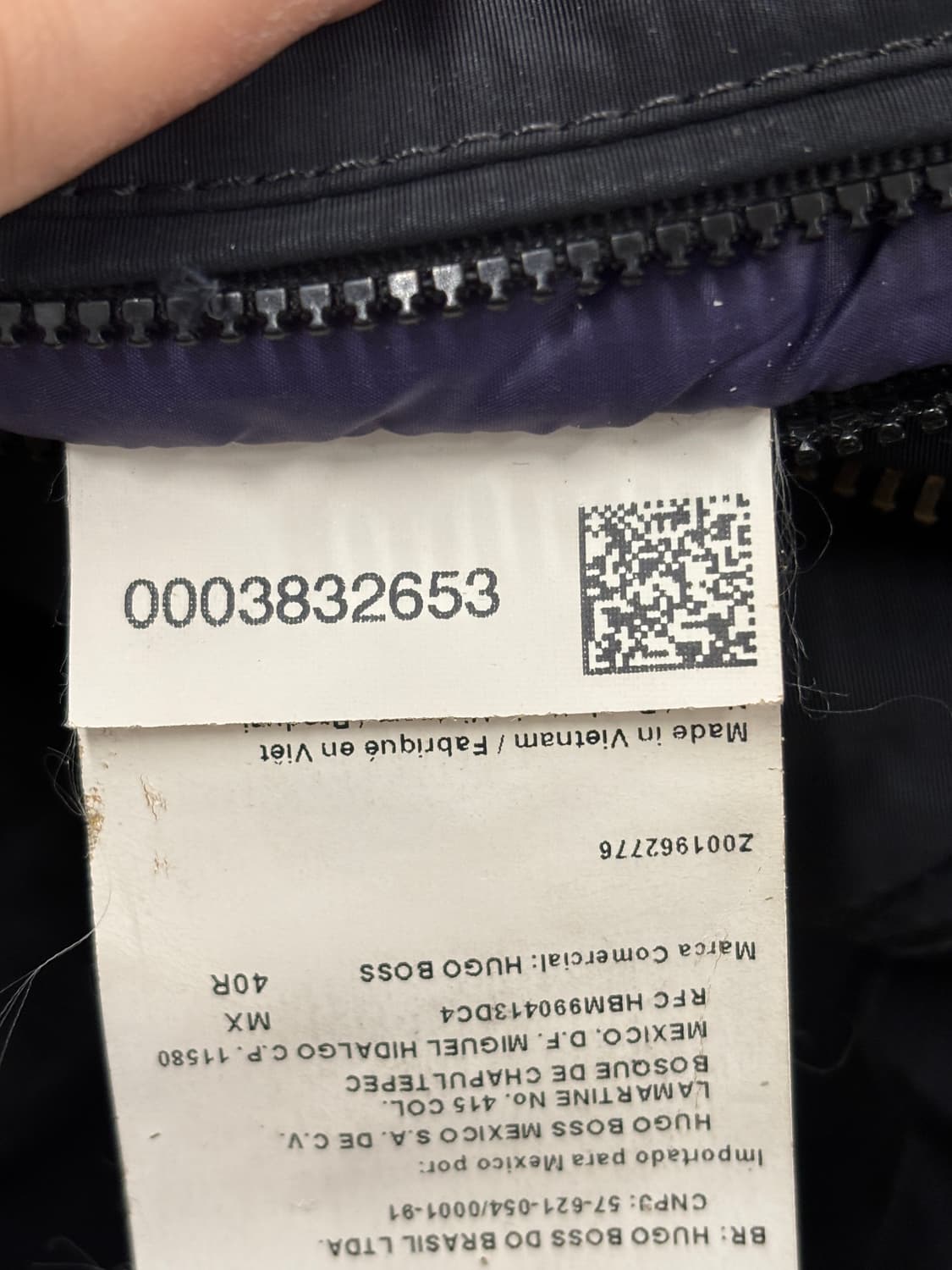 휴고보스 야상 자켓 블랙 100~105사이즈 상품이미지5