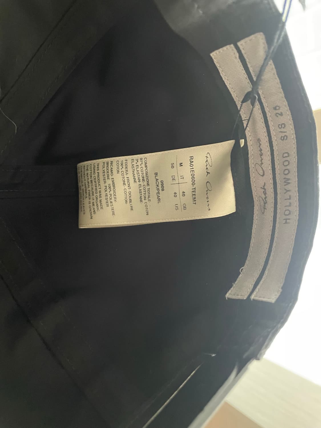 릭오웬스 / 25ss 볼캡 / M 상품이미지3